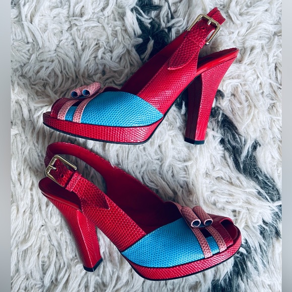 Vintage Louis Vuitton high heels size 38 Marc Jacobs designer - Picture 6 of 8